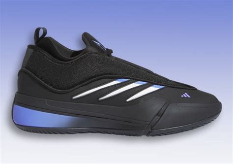 Adidas Dame 9 Sneaker Black, White & Cobalt Blue 